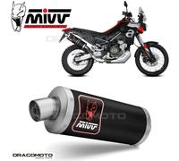 Exhaust Silencers MIVV DAKAR BLACK inox E5 APRILIA TUAREG 660 2023 > 2023
