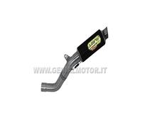 Exhaust Arrow Gp2 Steel Black Aprilia Rsv4 2009 > 2015