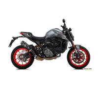 Arrow Exhaust Terminal Indy Race Aluminum Black Ducati Monster 937 2021-2024