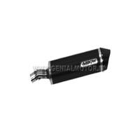 Exhaust Arrow Maxi Race tech AKN Aluminium Black Bmw F 800 R 2009 > 2016