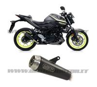 Arrow Exhaust Nichrom Black for Yamaha MT-03 2018–2019