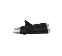 EXHAUSTS MUFFLERS ARROW PRO-RACING DARK STE TRIUMPH BONNEVILLE T100 / T120 16-19