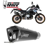 Exhaust BMW F 750 GS 2020 2021 MIVV Delta Race Black