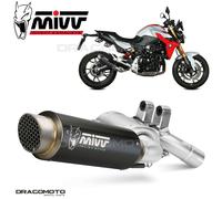 Exhaust Muffler Mivv Gp Pro Black Stainless Steel Bmw F 900 R 2020 2024