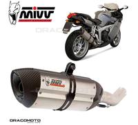 Mivv Exhaust Muffler Suono Stainless Steel for Bmw K 1200 R S Gt 2005 > 2008