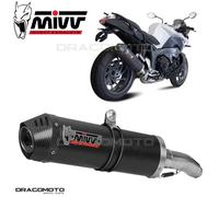 Mivv Oval Bmw K 1300 R/s 2009-16 B.010.lec Homologated Slip On Muffler Silver Homologated unisex