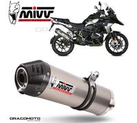 Mivv Exhaust Oval Titanium Carbon Cap kat BMW R 1250 GS ADVENTURE 2019 > 2023