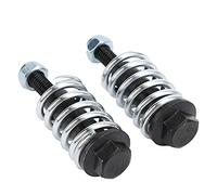 Exhaust Bolt and Spring Kit 2PCS, 35129 Exhaust Spring Bolt Nut Repair Kit, Stainless Steel Ball Socket Joint Fastener Hardware for Car Exhaust Pipe Clamp Fixing