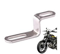 Exhaust Bracket Motorcycle - Safe Excellent Performance | Z Shape Muffler | Mounting clamp with stainless steel construction. Perfect for motorcycle silencer exhaust pipes, lightweight and easy to