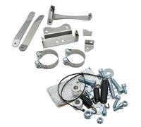 Exhaust bracket spare part set LeoVince Exhaust system bracket for Yamaha FZ6