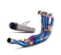 Exhaust Can Compatible With S1000RR 2019 2020 2021 2022 2023 2024 Motorcycle Exhaust Modify Front Link Pipe Muffler Tube Slip-On(Type D)