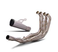 Exhaust Can Compatible With S1000RR 2019 2020 2021 2022 2023 2024 Motorcycle Exhaust Modify Front Link Pipe Muffler Tube Slip-On(Type A)