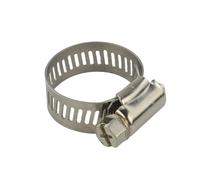 Exhaust Clamp, Bolt Hose Clamps 14-27MM 21-44MM Unversal Exhaust Turbo Adjustable Hose Clamp 201 Stainless Steel Turbo Exhaust Intercooler Silicone Coupler(14-27mm 1 Pcs)