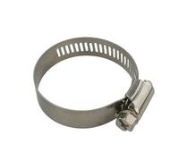 Exhaust Clamp, Bolt Hose Clamps 14-27MM 21-44MM Unversal Exhaust Turbo Adjustable Hose Clamp 201 Stainless Steel Turbo Exhaust Intercooler Silicone Coupler(21-44mm 1 Pcs)