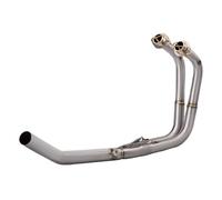 Exhaust Compatible With For Ninja400 For Z400 2018 2019 2020 2021 2022 2023 2024 Motorcycle Exhaust Modify Front Middle Link Pipe 51mm(Type A)