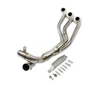 exhaust connecting pipe For FZ09 For MT09 For MT-09 For FZ-09 For XSR900 MT 2014-2018 Motorcycle Exhaust Modified Front Link Pipe 51mm