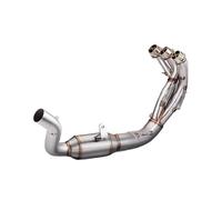 exhaust connecting pipe For MT-09 V3 FZ-09 2021 2020 2023 Motorcycle Exhaust Pipe Whole Vehicle Refit Front Mid Muffler Link