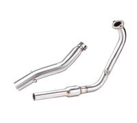 exhaust connecting pipe For MT15 R15 XSR155 V3 V4 Motorcycle Exhaust Modified Stainless Front Pipe 51MM Interface Tube Line Middle