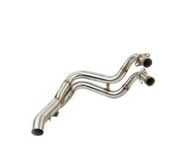 exhaust connecting pipe For YZF FZ07 MT07 MT-07 FZ-07 XSR700 51 Motorcycle Exhaust Modified Slip on Front Middle Link Pipe