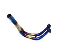 exhaust connecting pipe For YZF FZ07 MT07 MT-07 FZ-07 XSR700 51 Motorcycle Exhaust Modified Slip on Front Middle Link Pipe