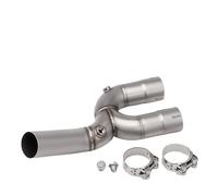 exhaust connecting pipe For YZF R1 MT10 MT 10 2015-2022 Years Slip-On Motorcycle Exhaust Bike Elbow Middle Link Pipe Motorbike