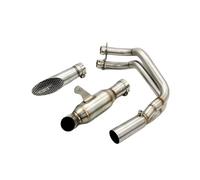 exhaust connecting pipe For YZF-R7 YZF R7 FZ07 2021 2022 2023 Motorcycle Exhaust Modified System Full Front Middle Link Pipe