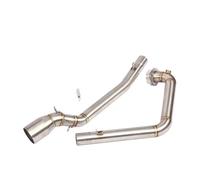 exhaust connecting pipe Slip-on Exhaust Header Tube Modify For For GSXS150 GSXS125 GSXR150 GSXR125 Motorcycle 51MM Interface Front Link Pipe