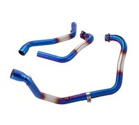 exhaust connecting pipe Slip On For For GIXXER 250 For GIXXER250 For SF250 Motorcycle Exhaust Muffler Motorbike Front Tube Middle Link Pipe