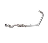 exhaust connecting pipe Slip-on For For GIXXER155 For GSX150F For SF155 Motorcycle Exhaust Front Link Header Pipe Connect Tube 51mm