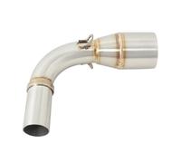 Exhaust connection pipe Motorcycle Exhaust Muffler Modified Middle Link Pipe Connect Slip On Accessories For Suzuki DR160 DR150S 160 150s