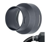 Exhaust Connector for Pipes Bellows - 75Mm to 60Mm Duct Reducer, Parking Heater Adapter, Air Outlet with Secure Fit | Accessory Ventilation Connection Vehicle Heating Systems and Pipe Joining