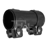 Exhaust Connector Sleeve / Joiner with Clamps - 55 x 59.5 x 90mm