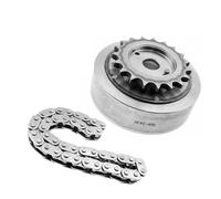 Exhaust CVVT Gear Compatible With VW For Eos 2007-2008 For Golf R 2012-2013 For GTI BPY Engine 2008 06F109088G Camshaft Adjuster Unit Car(Adjuster Chain)