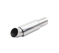 Exhaust Downpipes 51MM Car Exhaust Pipe Cutout Muffler Escapes Tip Modified Muffler 2'' Stainless Car Exhaust Pipes