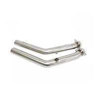 Exhaust Downpipes FOR FORD FOR MUSTANG 4.6L V8 2005 2006 2007 2008 2009 2010 STAINLESS STEEL 2.5"OD CATBACK EXHAUST X-PIPE KIT Car Exhaust Pipes
