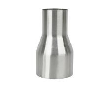 Exhaust Downpipes Stainless Steel Exhaust Reducer Connector Pipe Tube 2 2.25 2.5 3 3.5inch Adapter Coupler 51-89mm Car Exhaust Pipe Connection Car Exhaust Pipes(51x76mm)