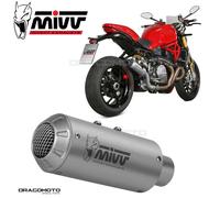 Mivv Exhaust Muffler MK3 Steel for DUCATI MONSTER 821 2018 > 2020