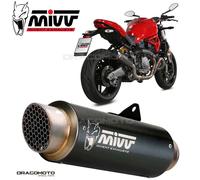 Exhaust DUCATI MONSTER 1200 2019 2020 MIVV Gppro Black