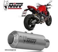 Mivv Exhaust Muffler MK3 Steel for DUCATI MONSTER 821 2018 > 2020