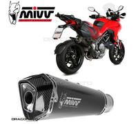 Exhaust DUCATI MULTISTRADA 1260 2020 MIVV Delta Race Black RC + No Kat