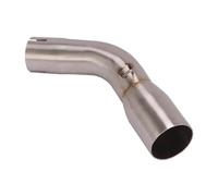 Exhaust End Silencers 51mm Motorcycle Exhaust Escape Muffler Middle Link Pipe For Suzuki SV650 SV650X SV650S 2016-2020
