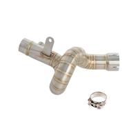 Exhaust End Silencers Motorcycle Exhaust Escape Mid Link Pipe Connect Muffler Slip On For Ninja ZX6R ZX 6R 2023-2024