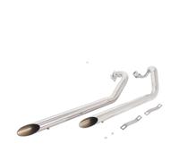 Exhaust End Silencers Motorcycle Full Exhaust Escape Link Pipe Muffler For Y&amaha For V Star400 For Star650 XVS400 XVS650A For Dragstar 400 650(C)