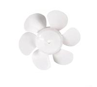 Exhaust Fan Blades, Electric Fan Accessories Fan Blades, Six Leaves Fan Blades Replacement For Bathroom Roof Ventilation(8in)