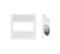 Exhaust Fan Ceiling Universal Ultra-thin 9cm Lighting Ventilation 2-in-1 Kitchen Bathroom LED Light Exhaust Fan Ventilation Extractor Vent Fans