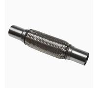 Exhaust Flex Pipe 45.5mm x 200mm Flexible Joint 340mm Overall Length Universal
