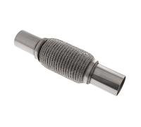 Exhaust Flex Pipe 48.7mm 150mm 290mm Flexible Grid Structure UNIVERSAL