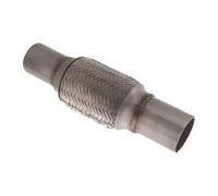 Exhaust Flex Pipe 55mm 150mm 280mm Overall Stainless Steel Universal