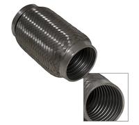 Exhaust Flex Pipe 60mm Diameter 100mm Length Flexible UNIVERSAL FLEXI