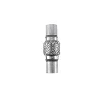 Exhaust Flex Pipe Universal 45mm 47mm 53mm 57mm 64mm 73mm 89mmStainless Steel Double Braid Exhaust Tube Accessories(47x50.5x202mm)